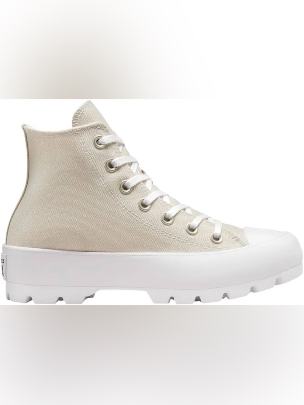 Canvas High-Top Platform Sneakers 🖤